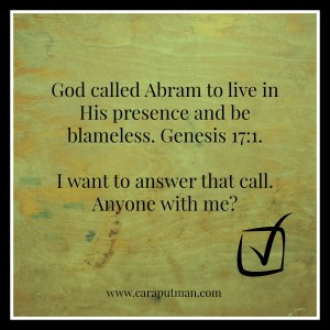 live in his presence