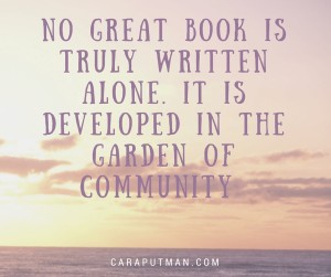 No great book is truly written alone.